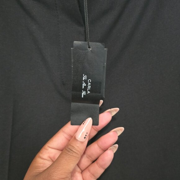 Black BCBG MaxAzria Cara Pants NWT Size 6 - Picture 4 of 5